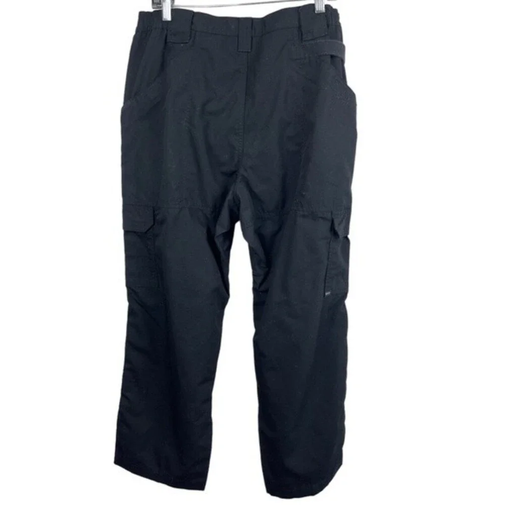 5.11 Tactical Taclite Pro Ripstop Pant Black Cargo Pocket Gusset Utility Pants